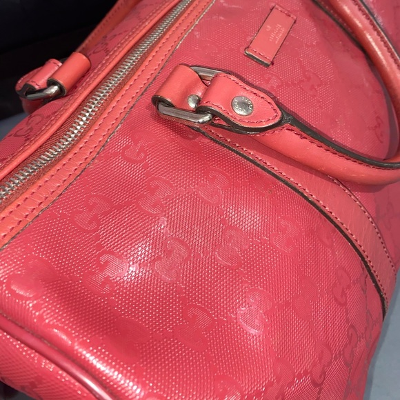 Gucci Boston Joy Rose Blue Red - Picture 1 of 6